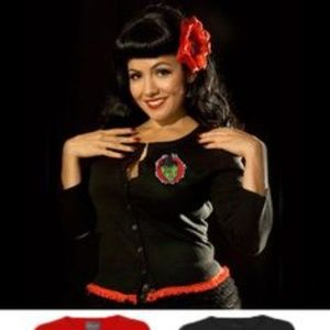 Sourpuss - Shrunken Head Cardigan